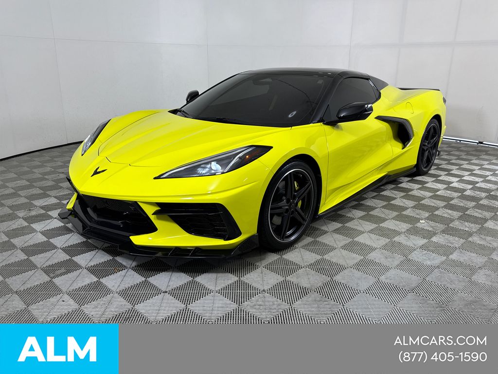 Accelerate Yellow Metallic 2024 Chevrolet Corvette Stingray 2LT Convertible RWD Convertible Rear-Wheel Drive 8-Speed Dual Clutch