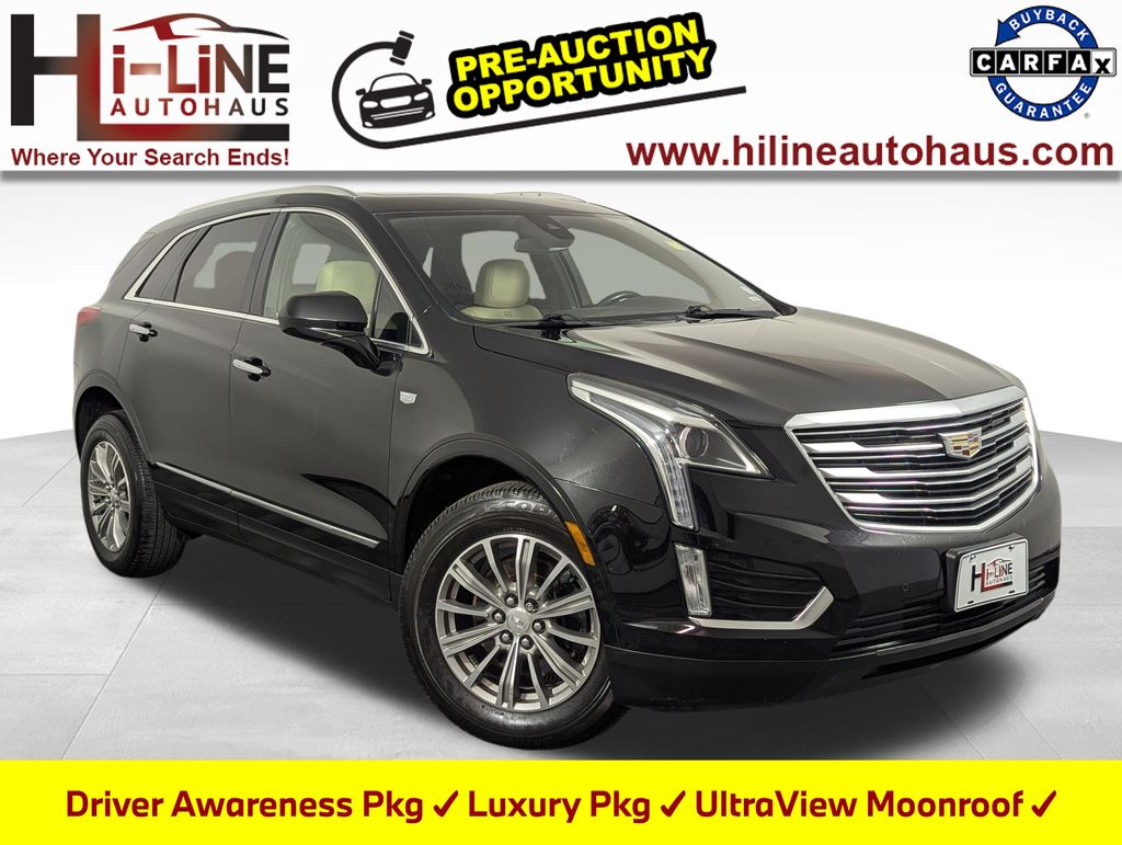 Stellar Black Metallic 2019 Cadillac XT5 SUV / Crossover Four-Wheel Drive 8-Speed Automatic