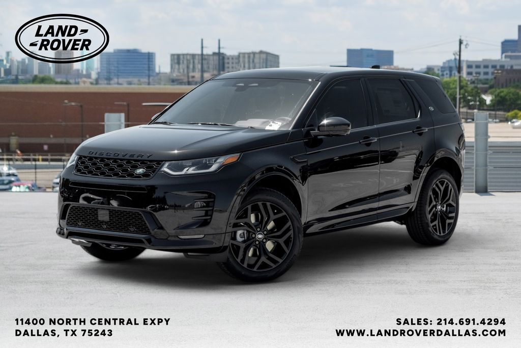 Santorini Black Metallic 2026 Land Rover Discovery Sport SUV / Crossover All-Wheel Drive 9-Speed Automatic
