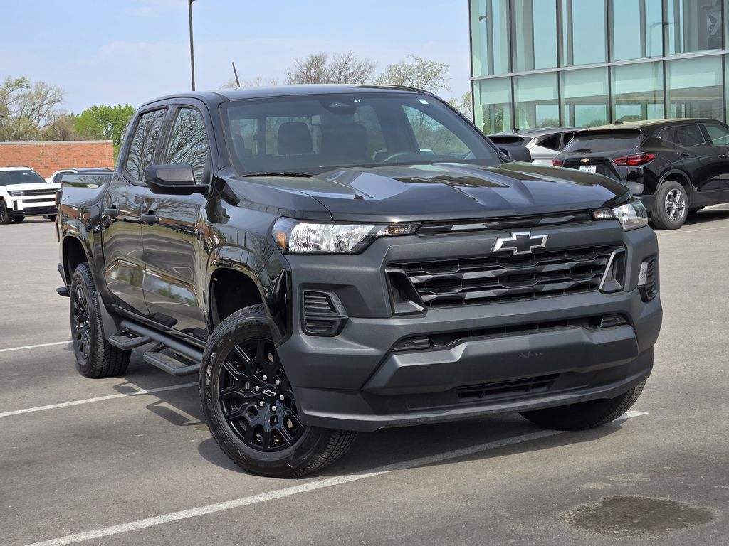 Black 2026 Chevrolet Colorado Work Truck Crew Cab RWD Pickup Truck 4X2 8-Speed Automatic