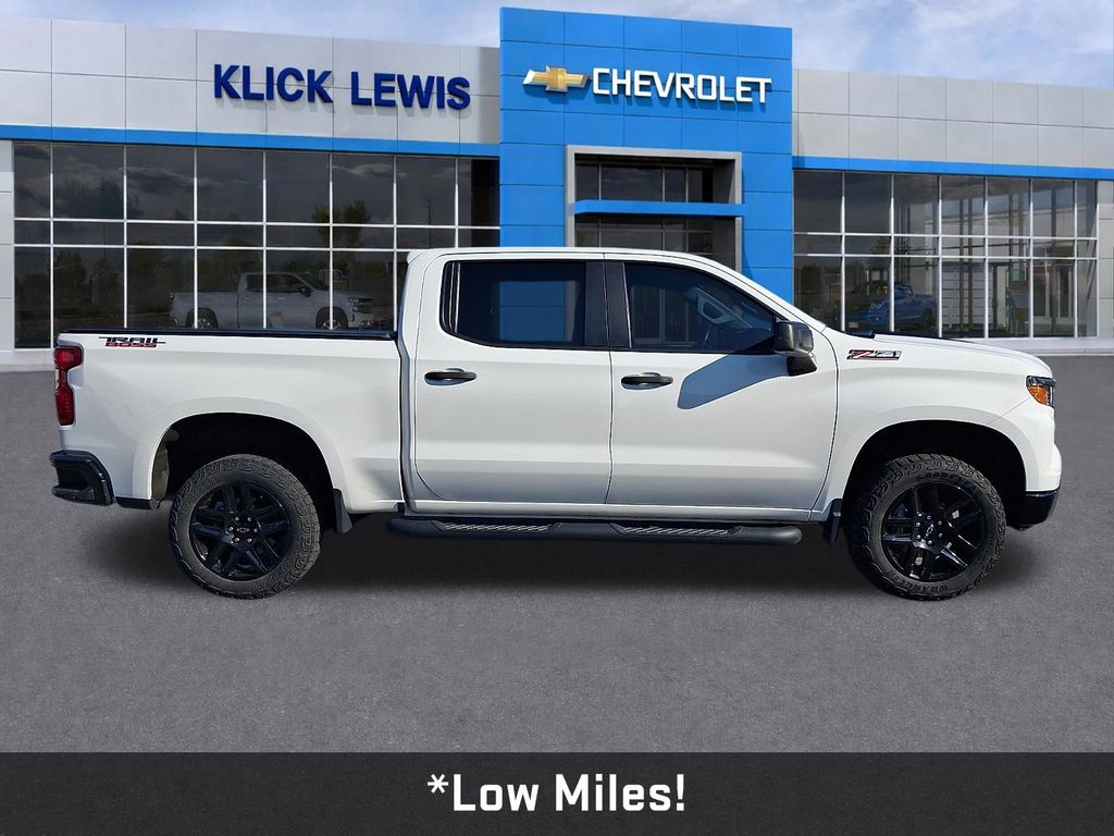 2022 Chevrolet Silverado 1500 Custom Trail Boss White at Carlisle Cadillac Buick GMC