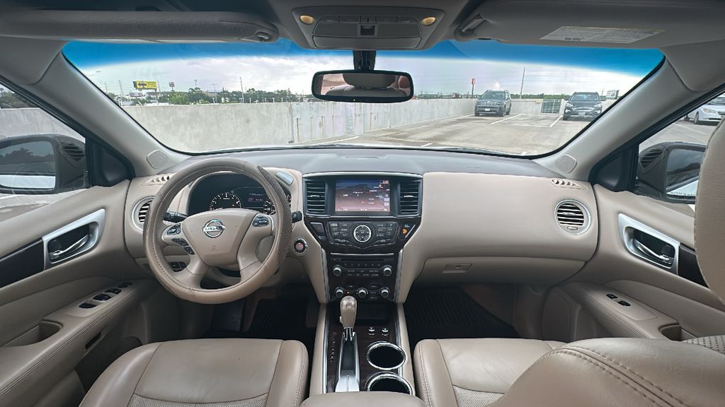2014 Nissan Pathfinder Platinum White at Toyota of Kenner