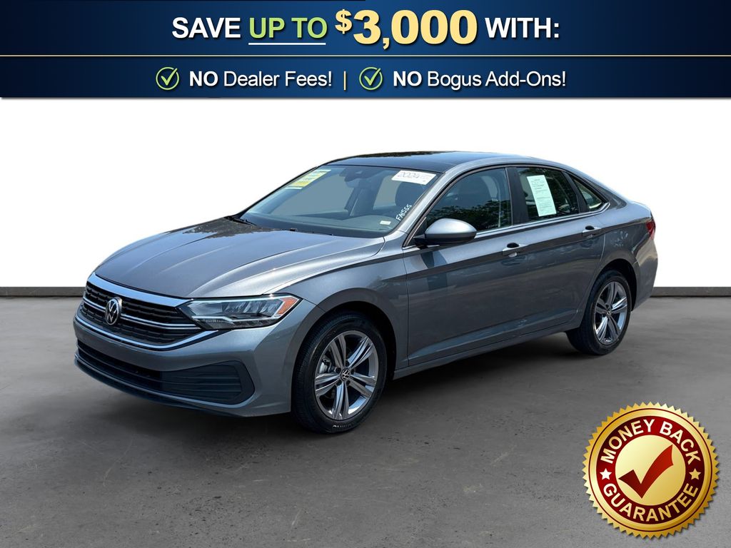 Gray 2024 Volkswagen Jetta Sedan Front-Wheel Drive 8-Speed Automatic