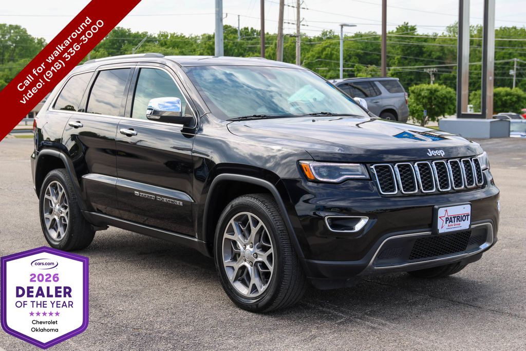 Diamond Black Crystal Pearlcoat 2022 Jeep Grand Cherokee Limited RWD SUV / Crossover 4X2 8-Speed Automatic