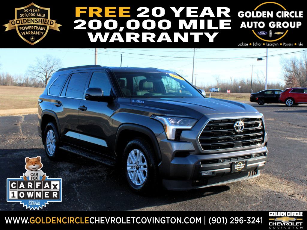 Magnetic Gray Metallic 2025 Toyota Sequoia SUV / Crossover Four-Wheel Drive 10-Speed Automatic