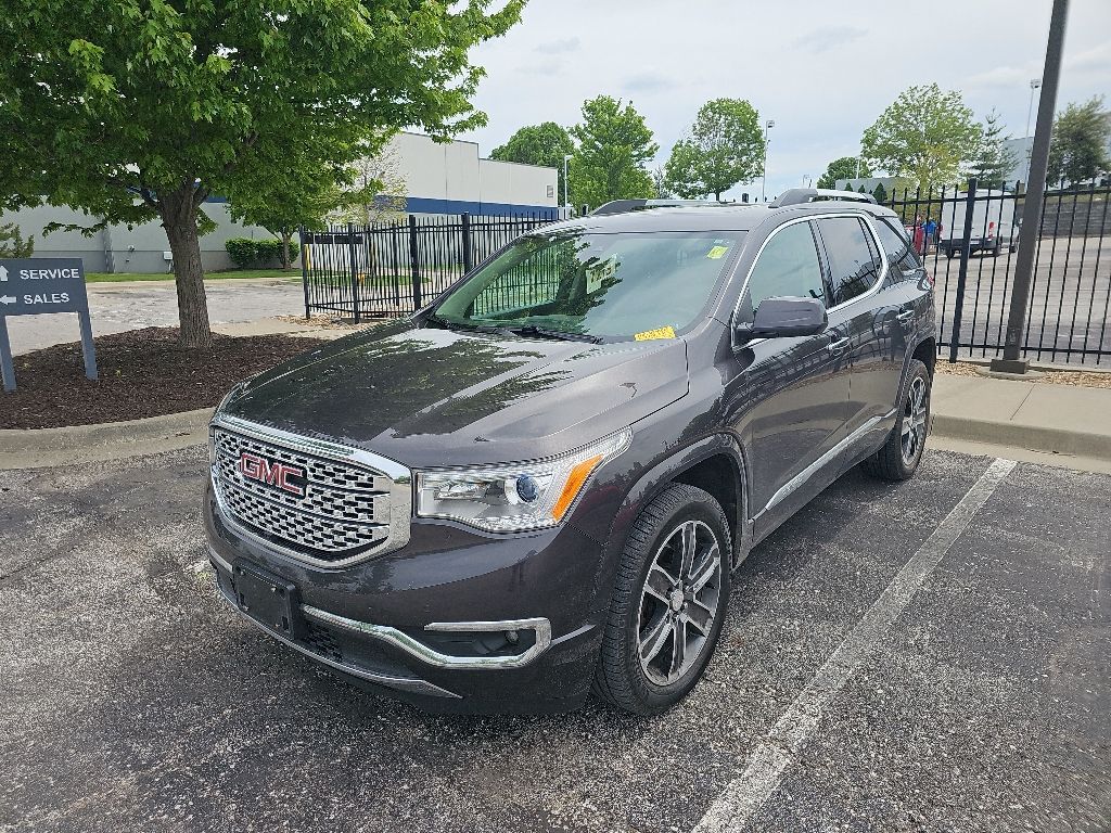 Gray (Iridium Metallic) 2018 GMC Acadia Denali AWD SUV / Crossover Four-Wheel Drive 6-Speed Automatic