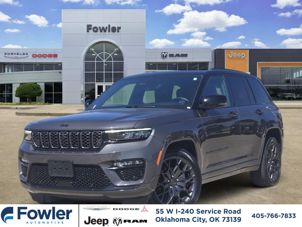 Baltic Gray Metallic Clearcoat 2025 Jeep Grand Cherokee SUV / Crossover Four-Wheel Drive 8-Speed Automatic