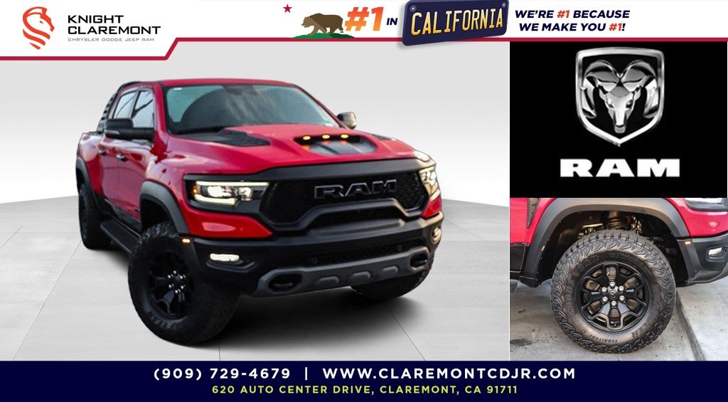 Flame Red Clearcoat 2024 RAM 1500 Pickup Truck All-Wheel Drive 8-Speed Automatic