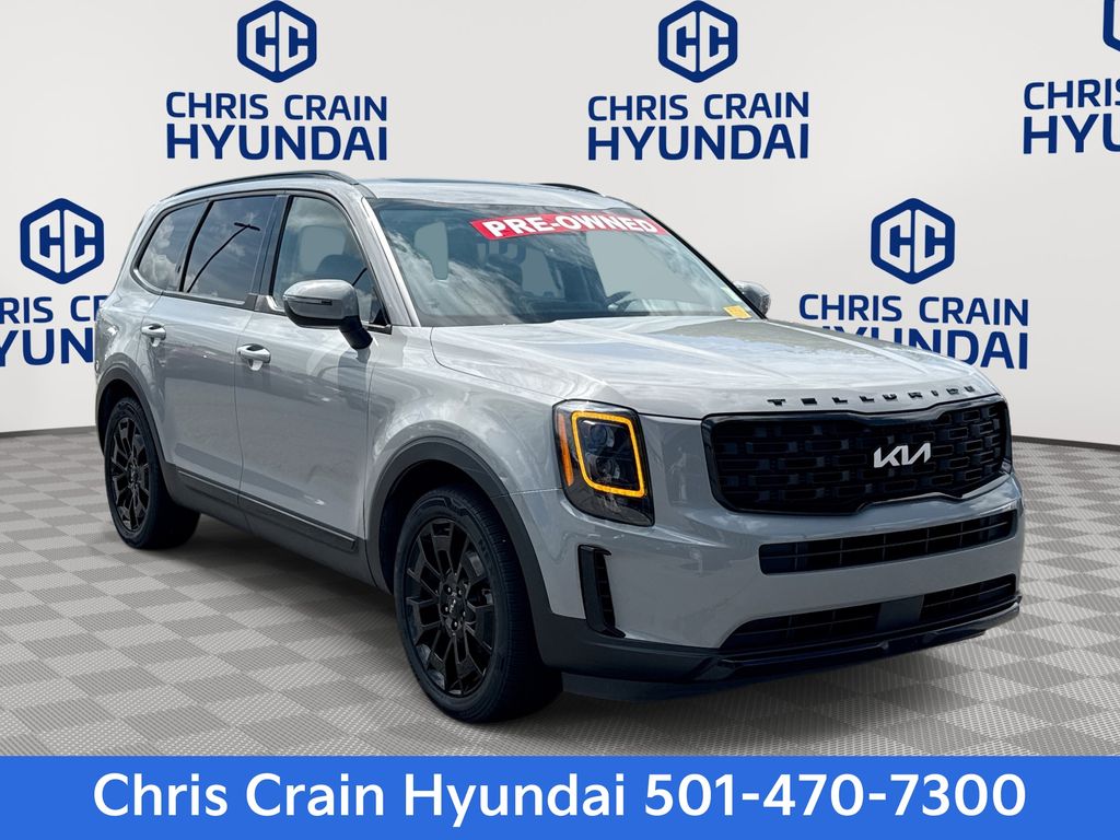 Gray 2022 Kia Telluride SUV / Crossover All-Wheel Drive 8-Speed Automatic