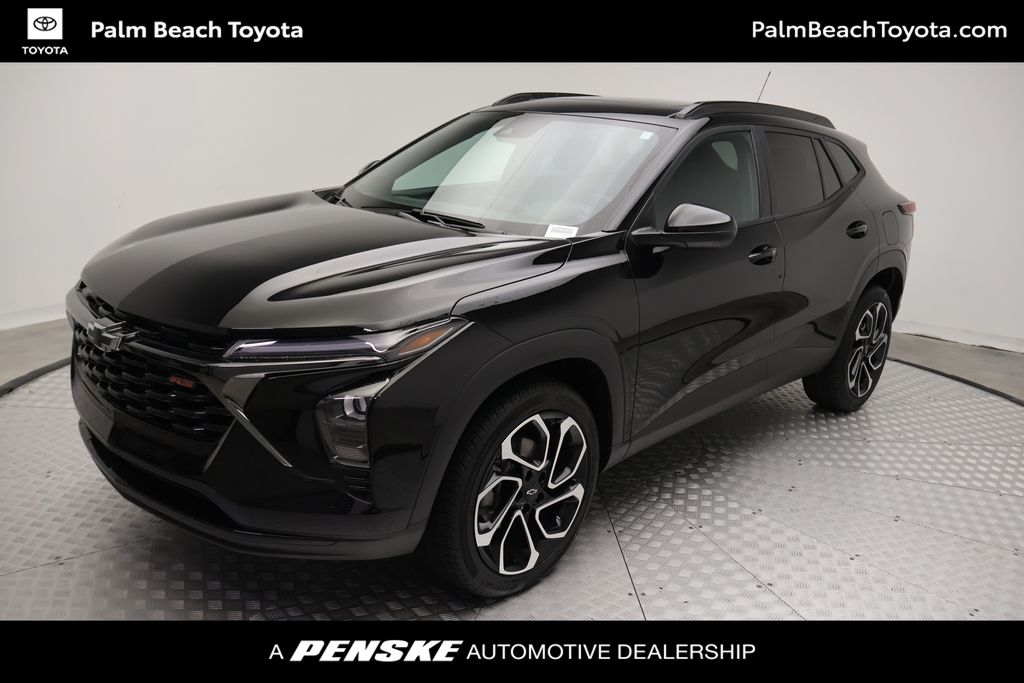 Black Metallic 2025 Chevrolet Trax SUV / Crossover Front-Wheel Drive 6-Speed Automatic