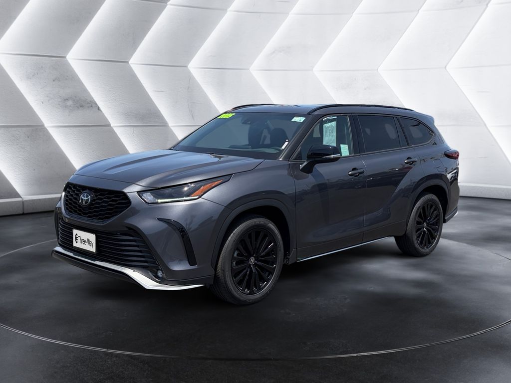 Magnetic Gray Metallic 2025 Toyota Highlander SUV / Crossover All-Wheel Drive 8-Speed Automatic