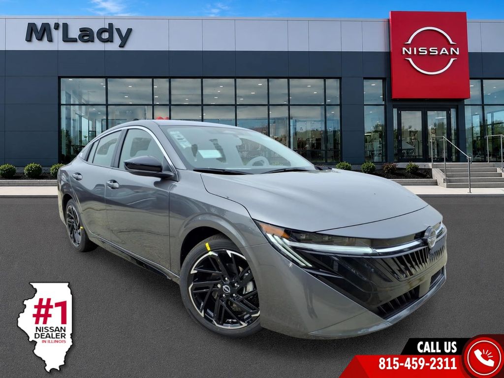 Gray (Gun Metallic) 2026 Nissan Sentra Sedan Front-Wheel Drive Continuously Variable Transmission