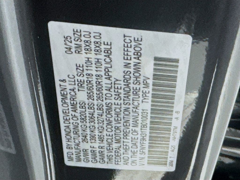 2026 Honda Passport RTL Blackout photo