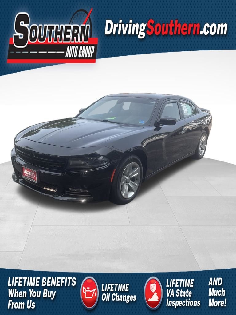 Pitch Black Clearcoat 2016 Dodge Charger Sedan Rear-Wheel Drive 8-Speed Automatic