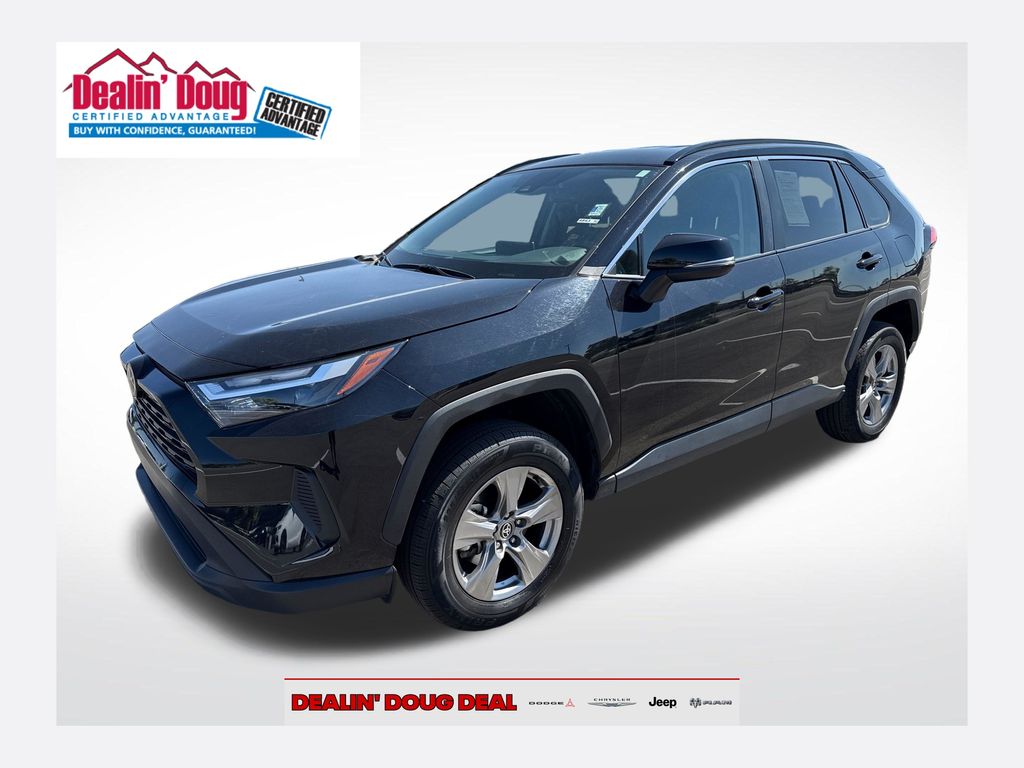 Midnight Black Metallic 2025 Toyota RAV4 SUV / Crossover Front-Wheel Drive 8-Speed Automatic