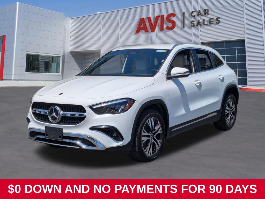 White 2025 Mercedes-Benz GLA SUV / Crossover All-Wheel Drive 8-Speed Dual Clutch