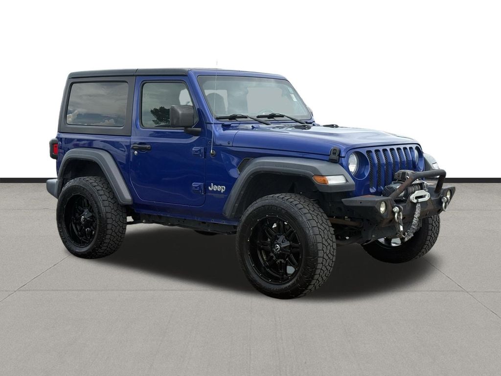 2018 Jeep Wrangler Sport S Blue at DeMontrond Ford