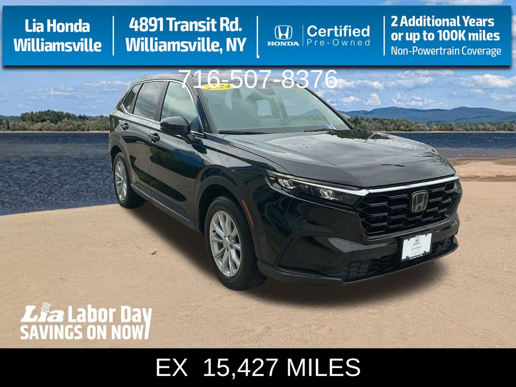 Crystal Black Pearl 2024 Honda CR-V SUV / Crossover All-Wheel Drive Continuously Variable Transmission