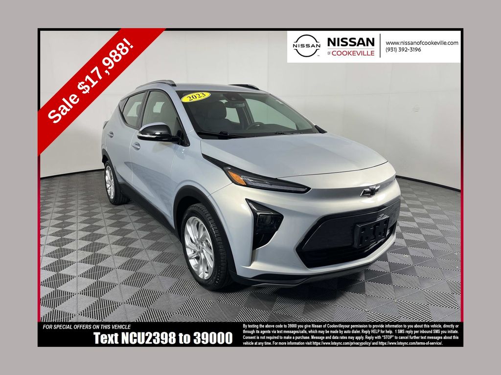 Silver 2023 Chevrolet Bolt EUV Hatchback Front-Wheel Drive 1-Speed Automatic