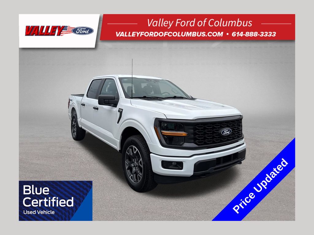 Oxford White 2024 Ford F-150 Pickup Truck Four-Wheel Drive Automatic
