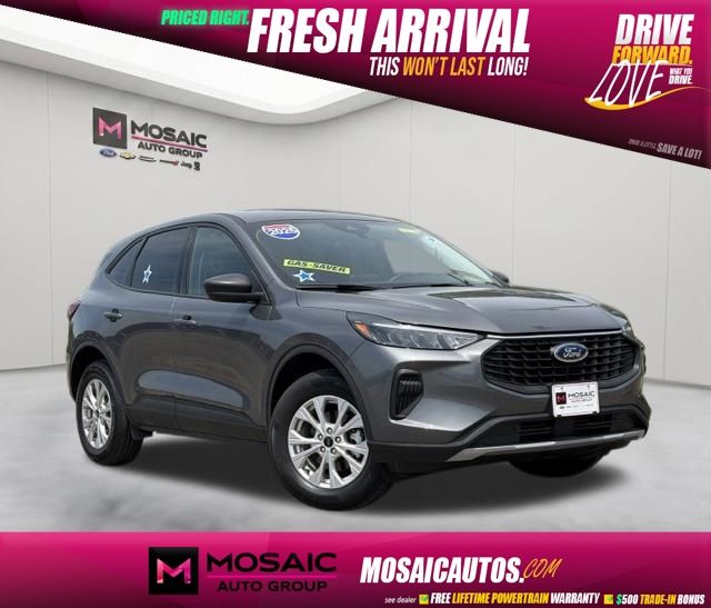 Gray Metallic 2025 Ford Escape Active AWD SUV / Crossover All-Wheel Drive 8-Speed Automatic
