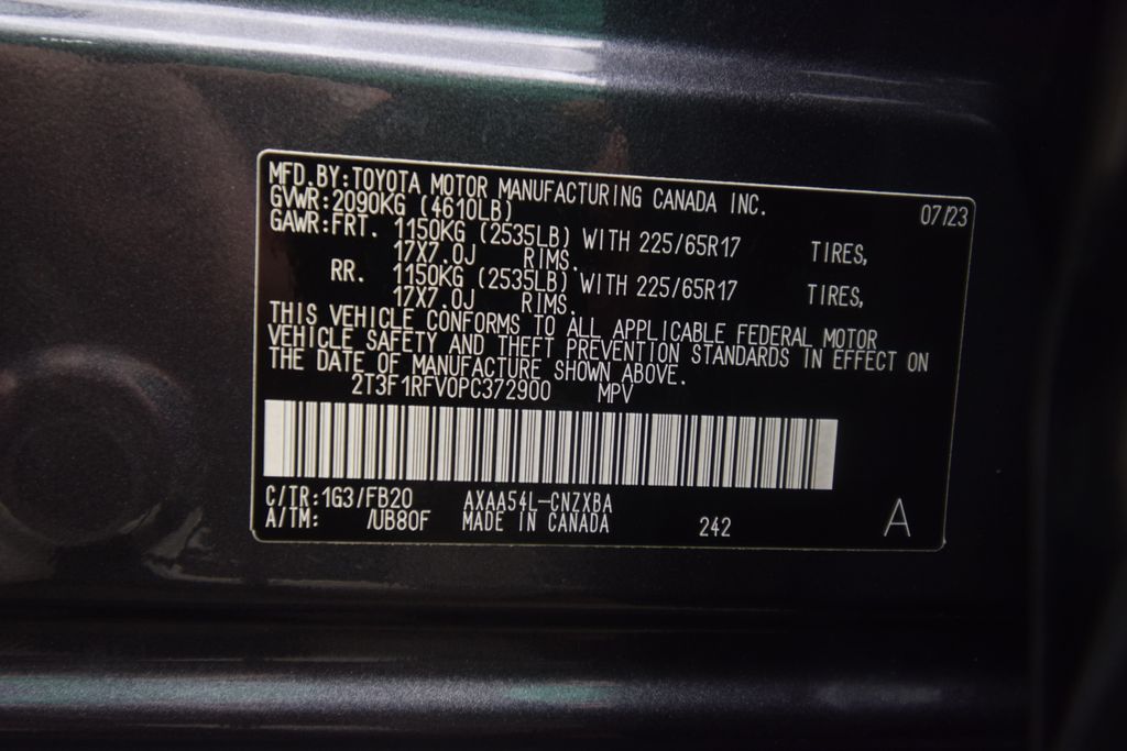 used 2023 Toyota RAV4 car, priced at $30,500