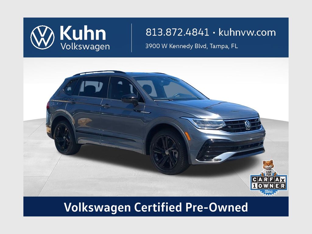 Platinum Gray Metallic 2023 Volkswagen Tiguan SUV / Crossover Front-Wheel Drive 8-Speed Automatic