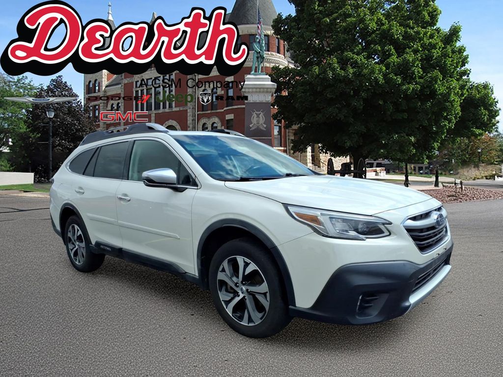 Crystal White Pearl 2020 Subaru Outback Touring AWD SUV / Crossover All-Wheel Drive Continuously Variable Transmission