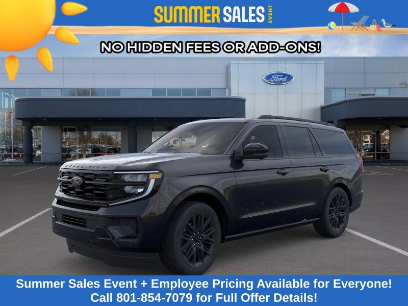 Agate Black Metallic 2026 Ford Expedition Platinum 4WD SUV / Crossover Four-Wheel Drive Automatic