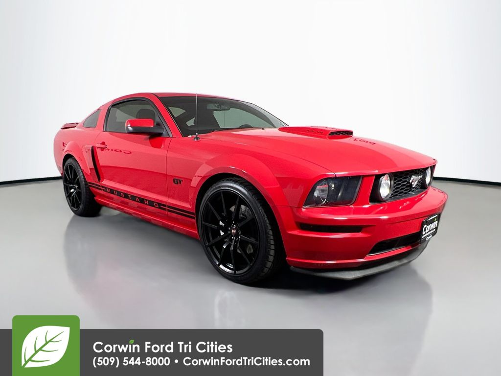 Redfire Clearcoat Metallic 2007 Ford Mustang Coupe Rear-Wheel Drive 5-Speed Automatic