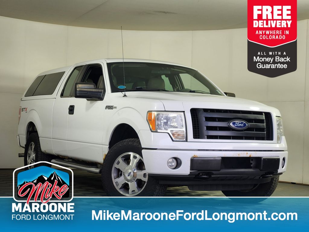 White 2010 Ford F-150 Pickup Truck Four-Wheel Drive 6-Speed Automatic