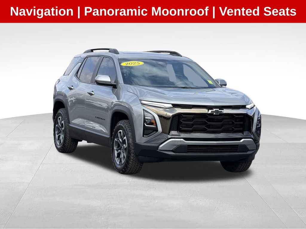 Sterling Gray Metallic 2025 Chevrolet Equinox ACTIV FWD SUV / Crossover Front-Wheel Drive Continuously Variable Transmission