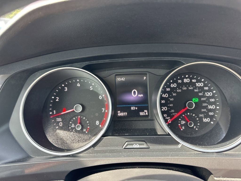 2019 Pure White Volkswagen Tiguan 2.0T S FWD SUV