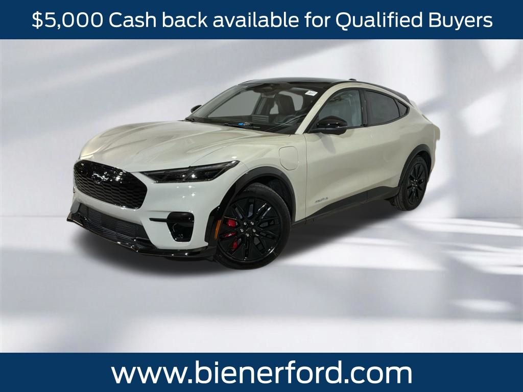 Desert Sand 2025 Ford Mustang Mach-E Premium AWD SUV / Crossover All-Wheel Drive Automatic