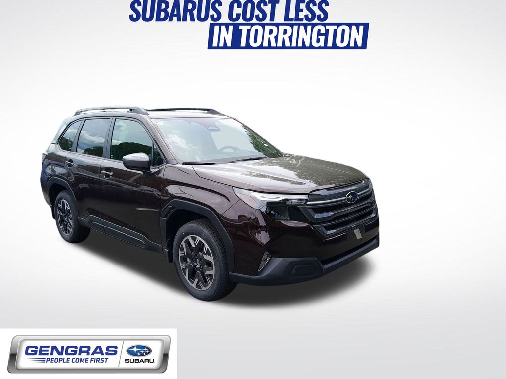 Dark Mahogany Pearl 2026 Subaru Forester SUV / Crossover All-Wheel Drive Continuously Variable Transmission