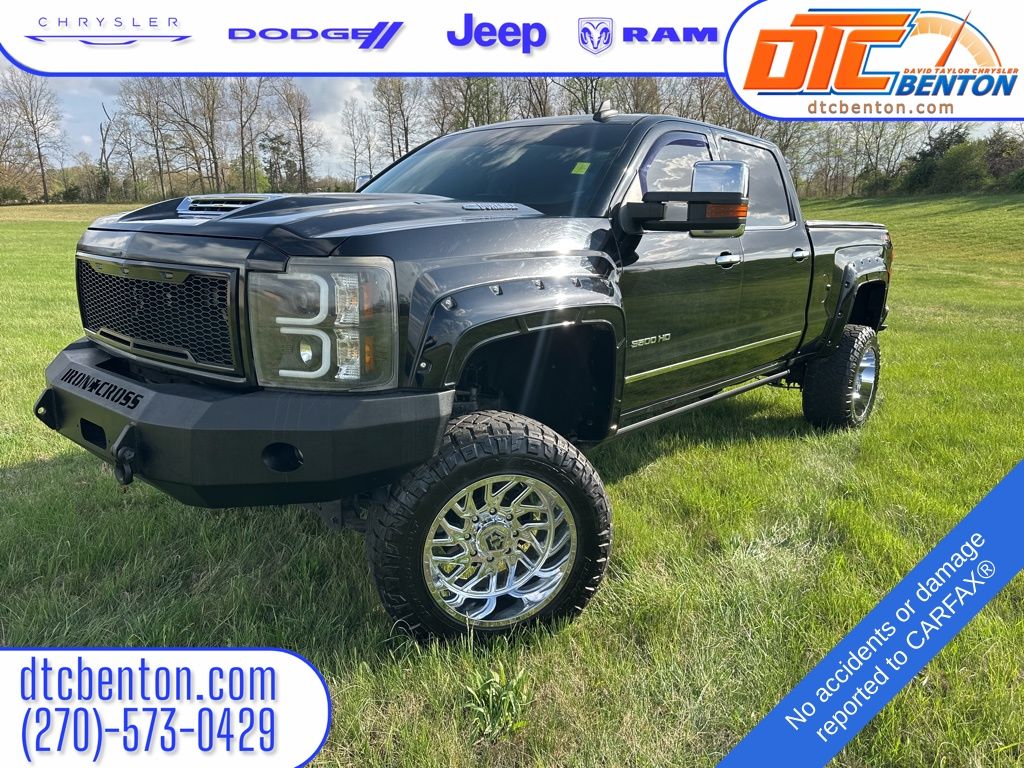 Black 2018 Chevrolet Silverado 3500HD LTZ Crew Cab 4WD Pickup Truck Four-Wheel Drive 6-Speed Automatic