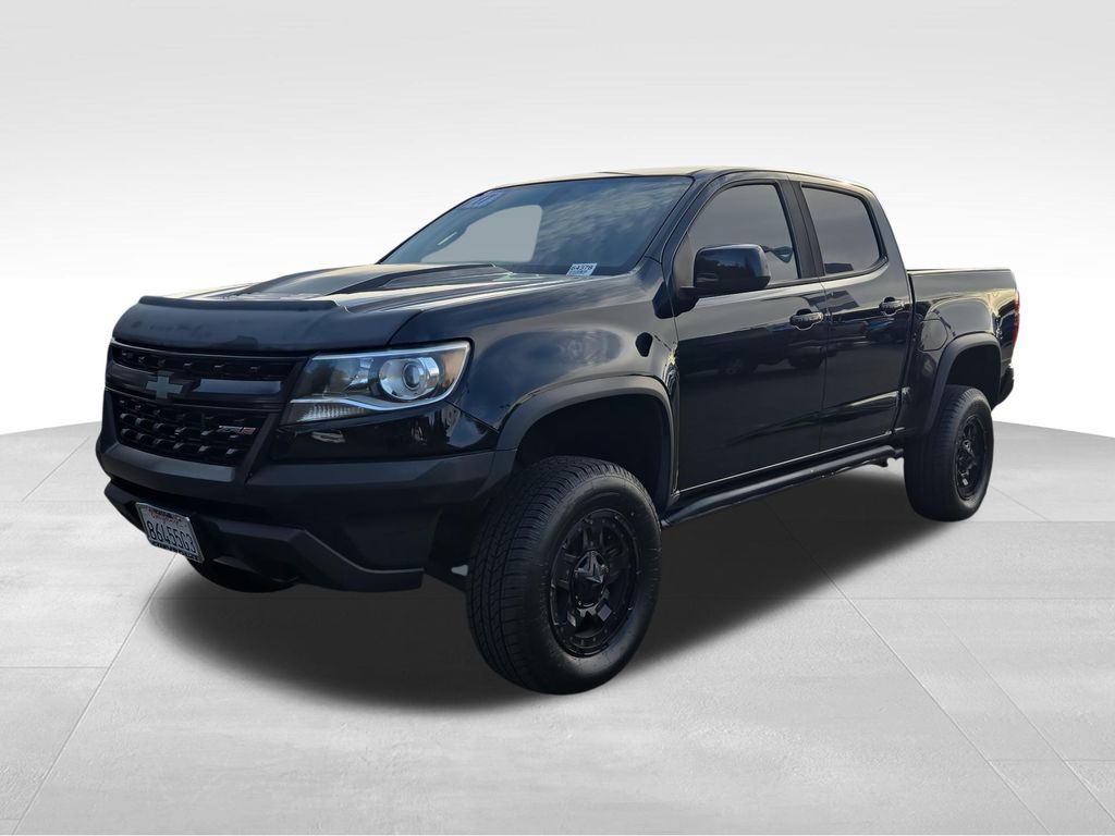 Black 2017 Chevrolet Colorado Pickup Truck Four-Wheel Drive 8-Speed Automatic