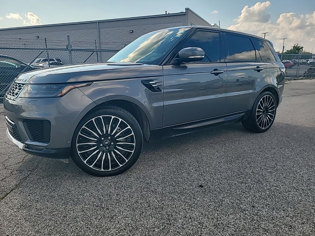 Silver 2018 Land Rover Range Rover Sport SUV / Crossover All-Wheel Drive 8-Speed Automatic