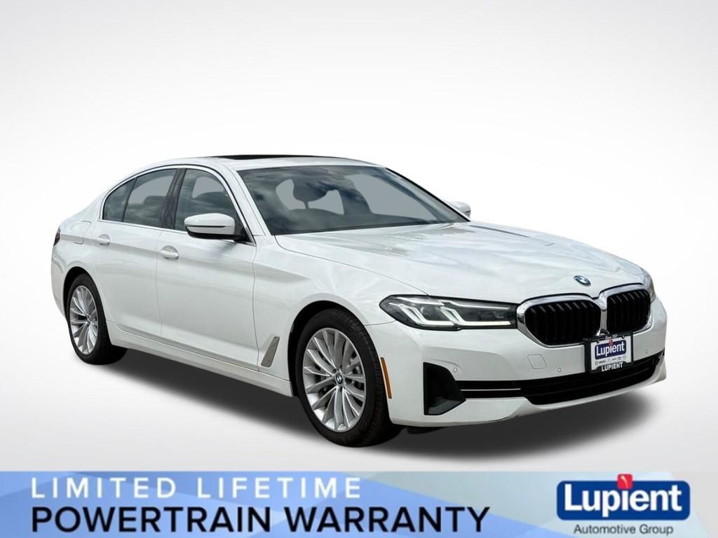 Alpine White 2022 BMW 5 Series 530i xDrive AWD Sedan All-Wheel Drive 8-Speed Automatic
