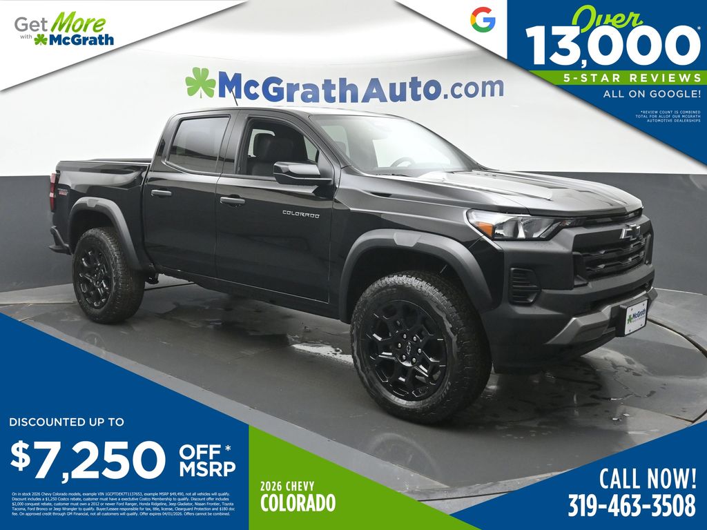 2026 Chevrolet Colorado Trail Boss Crew Cab 4WD