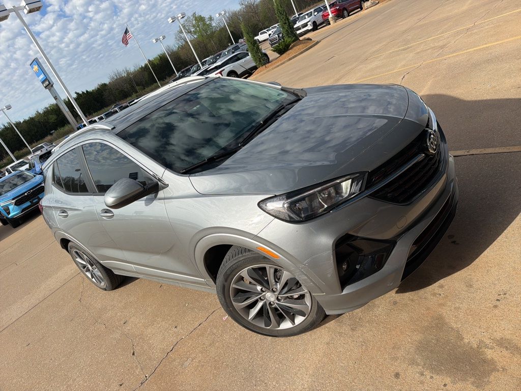 Moonstone Gray Metallic 2023 Buick Encore GX Select FWD SUV / Crossover Front-Wheel Drive Continuously Variable Transmission