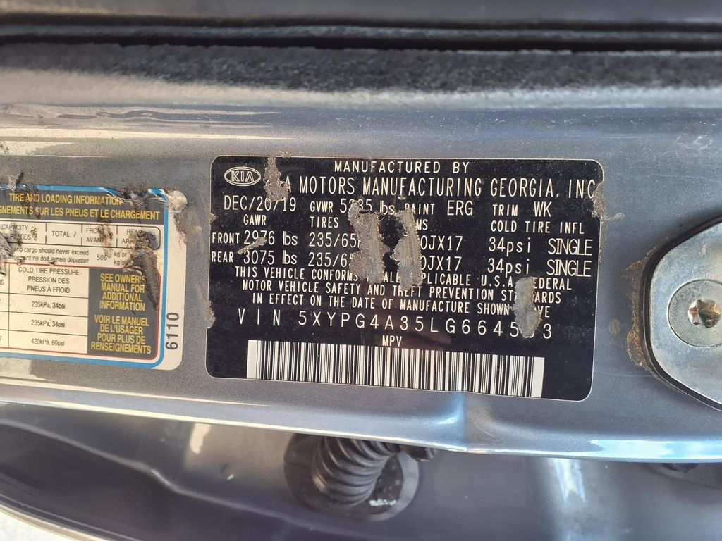 2020 Kia Sorento L Silver at Gullo Toyota