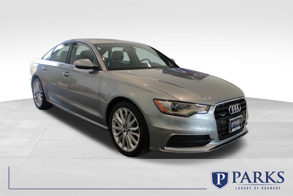 Quartz Gray Metallic 2014 Audi A6 3.0T quattro Prestige Sedan AWD Sedan All-Wheel Drive 8-Speed Automatic