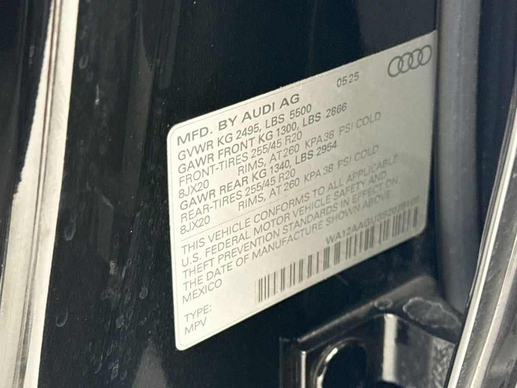 Certified Used 2025 Black Audi 2.0T Premium Plus image 34