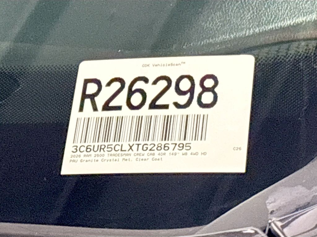 2026 Ram 2500 Tradesman