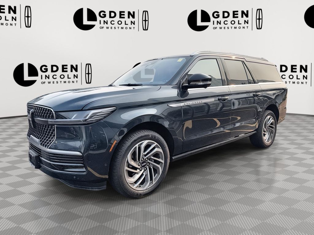Blue Metallic 2025 Lincoln Navigator SUV / Crossover Four-Wheel Drive Automatic