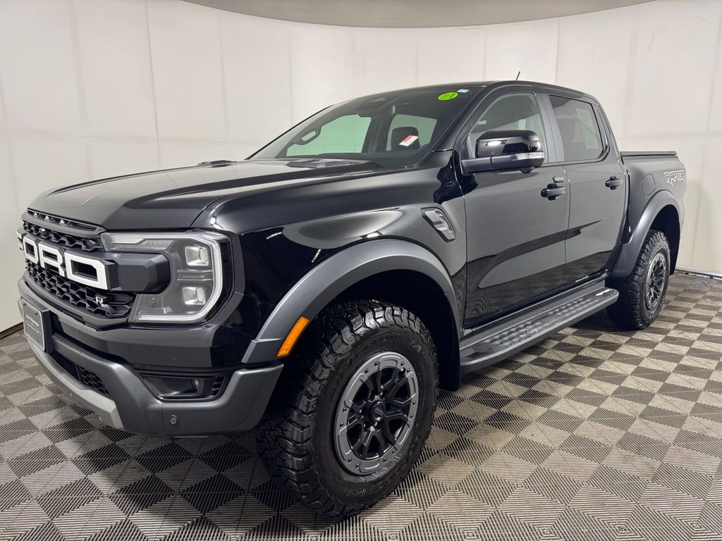 Shadow Black 2025 Ford Ranger Pickup Truck Four-Wheel Drive Automatic