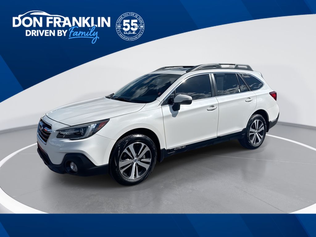 Crystal White Pearl 2019 Subaru Outback 2.5i Limited AWD Wagon All-Wheel Drive Continuously Variable Transmission