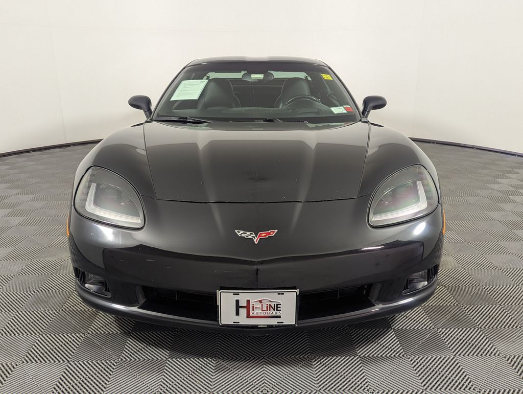 2008 Black Chevrolet Corvette Base RWD Coupe