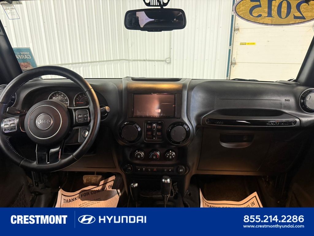 used 2015 Jeep Wrangler car, priced at $17,034